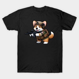 Tactical Corgi T-Shirt